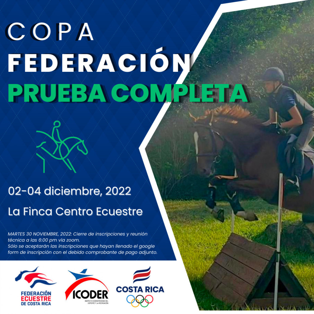 COPA FEDERACION DE PRUEBA COMPLETA 2022