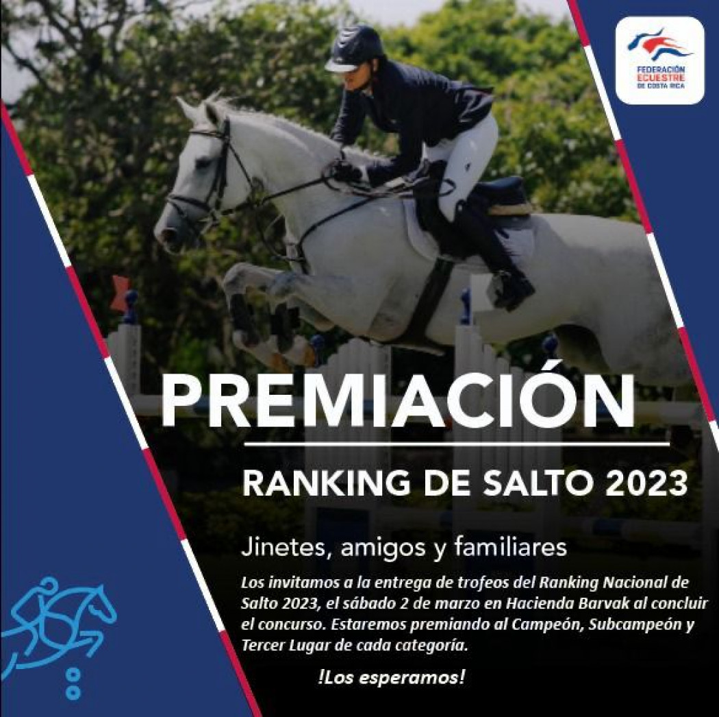 Premiacion Ranking Salto 2023